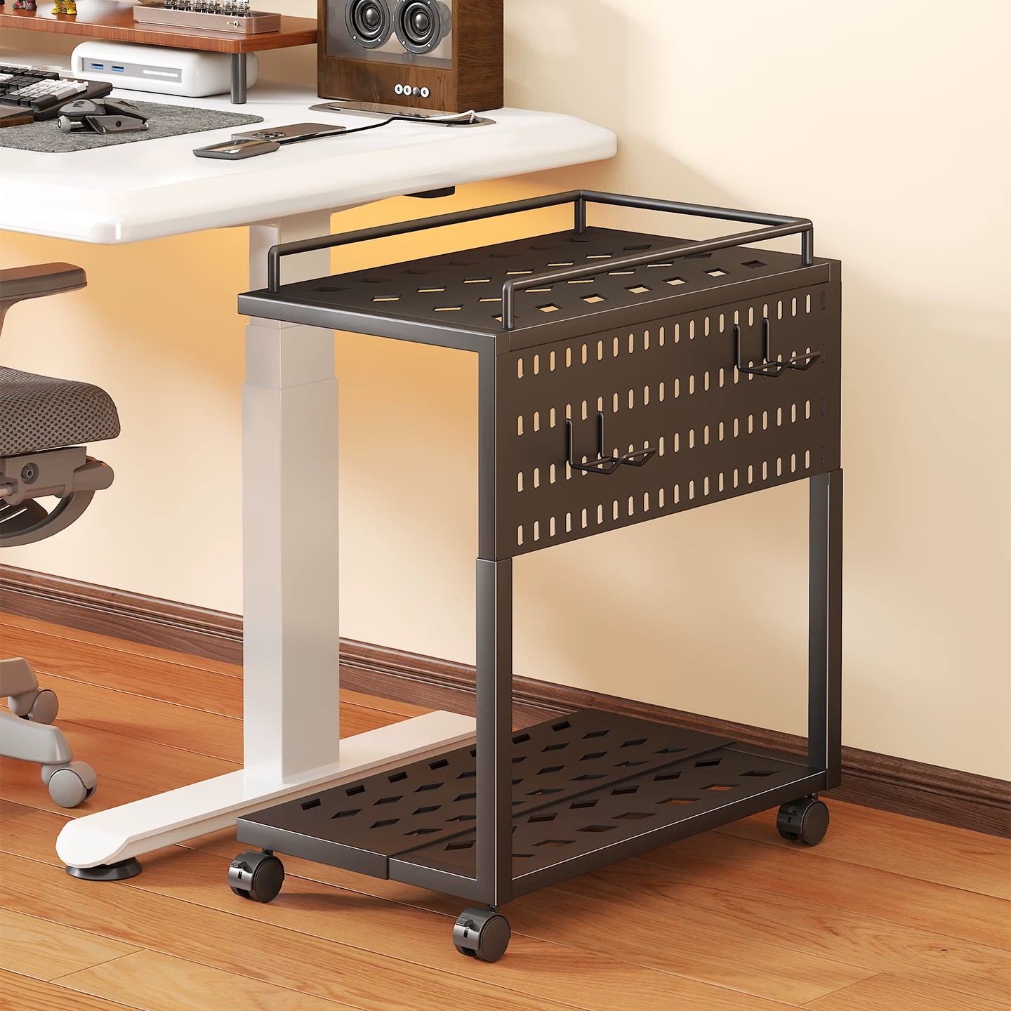 Office Furniture Brands - Podstawka na komputer stacjonarny, mobilny biurko