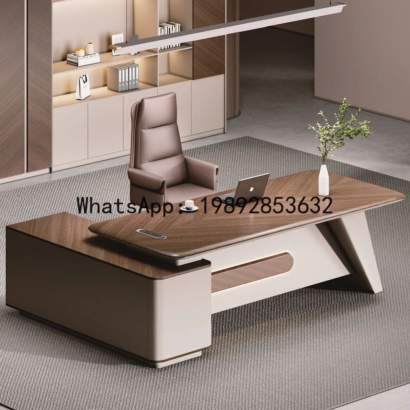 Office Chair - H5.15 Zestaw biurkowy dla szefa -