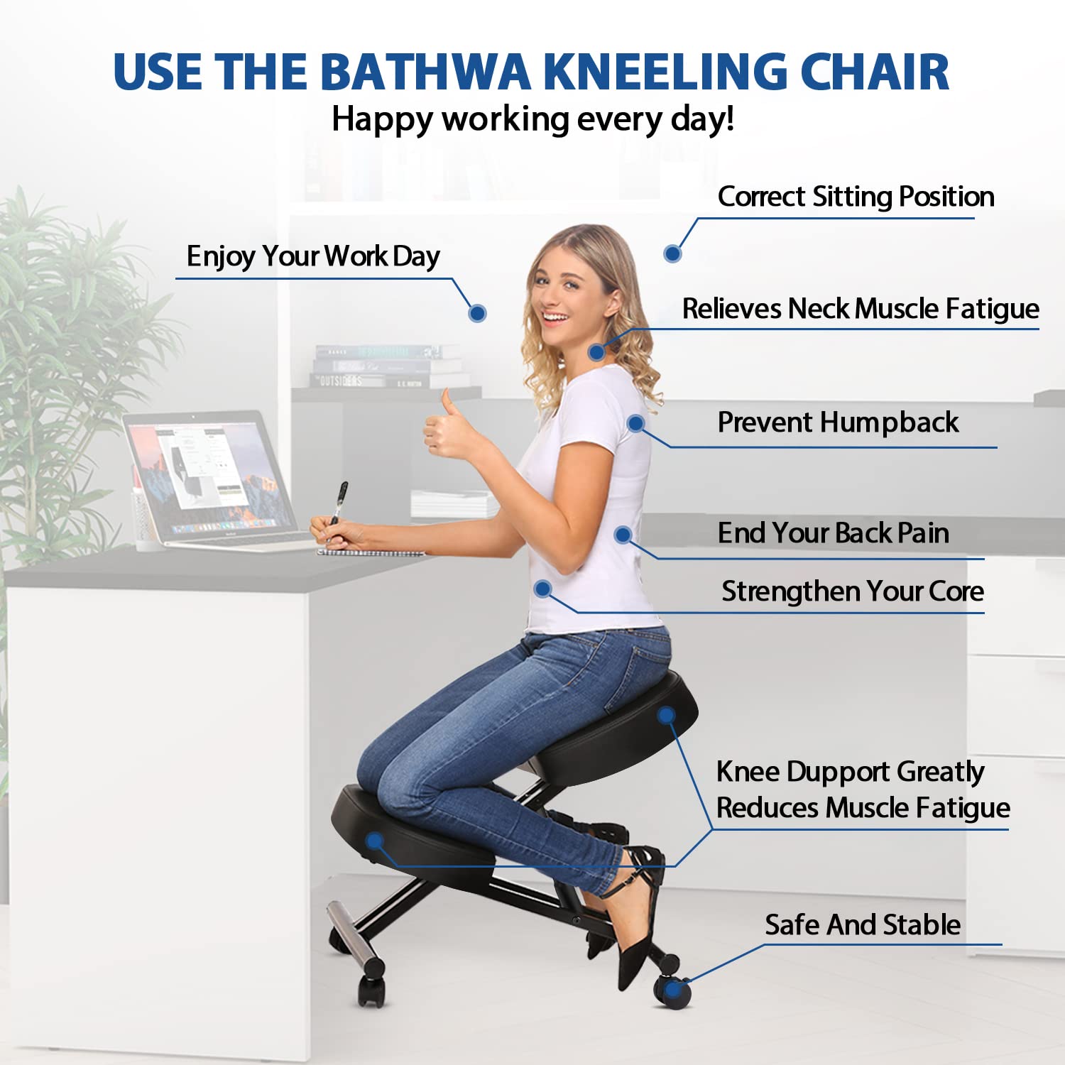 Ergonomiczne krzesło do klęcze – Office Chair recenzja i cena