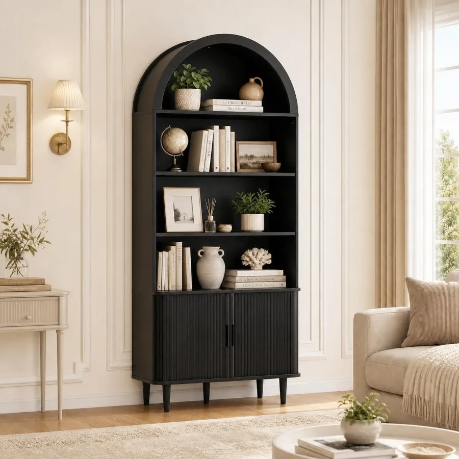 71 cm wysoka, łukowata bibliot – Bookshelf recenzja i cena