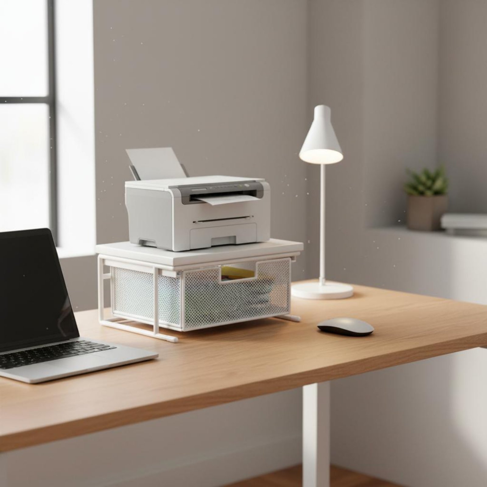 Stojak na drukarkę z szufladą, – Printer Stand recenzja i cena