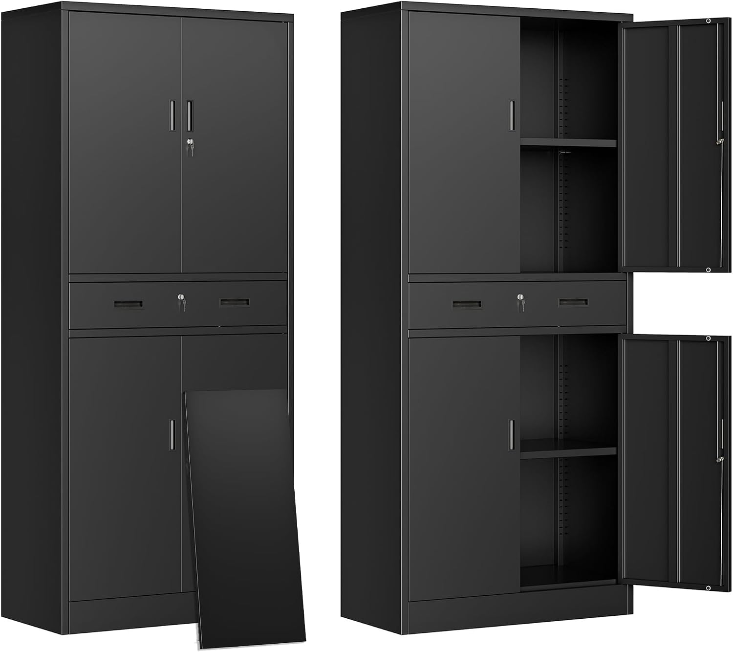 Wysoka metalowa szafa do przec – File Cabinet recenzja i cena