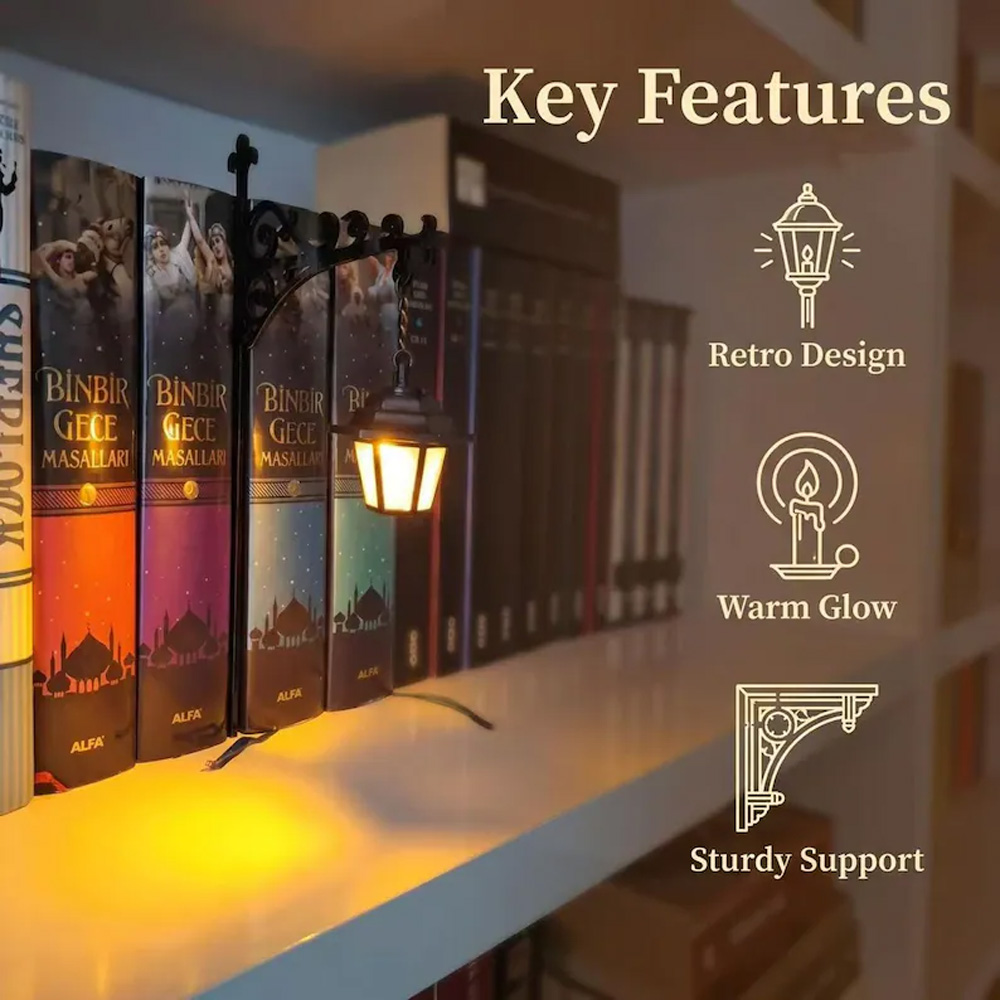 Lampa Biblioteczna Dekoracyjna – Bookshelf recenzja i cena