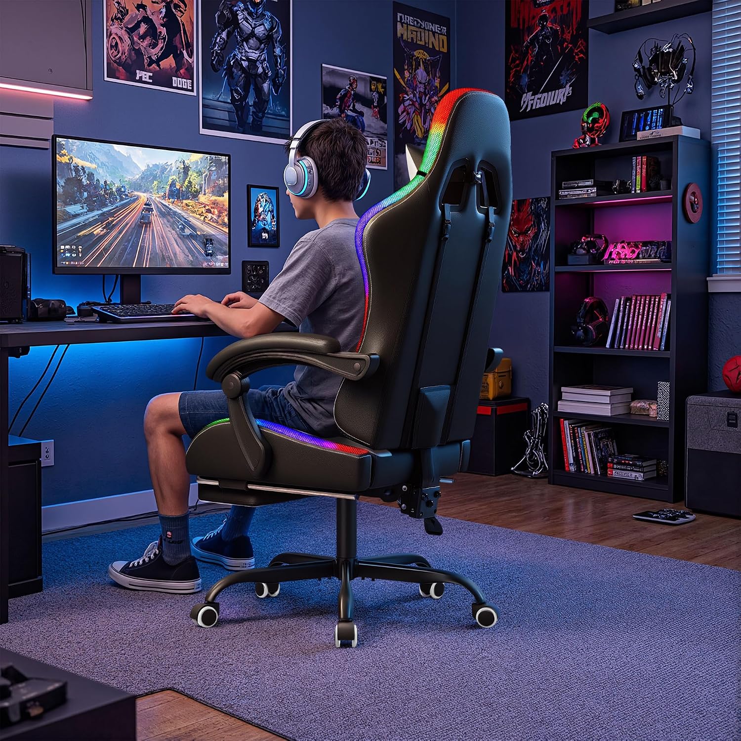 Krzesło gamingowe Homall, ergo – Office Chair recenzja i cena