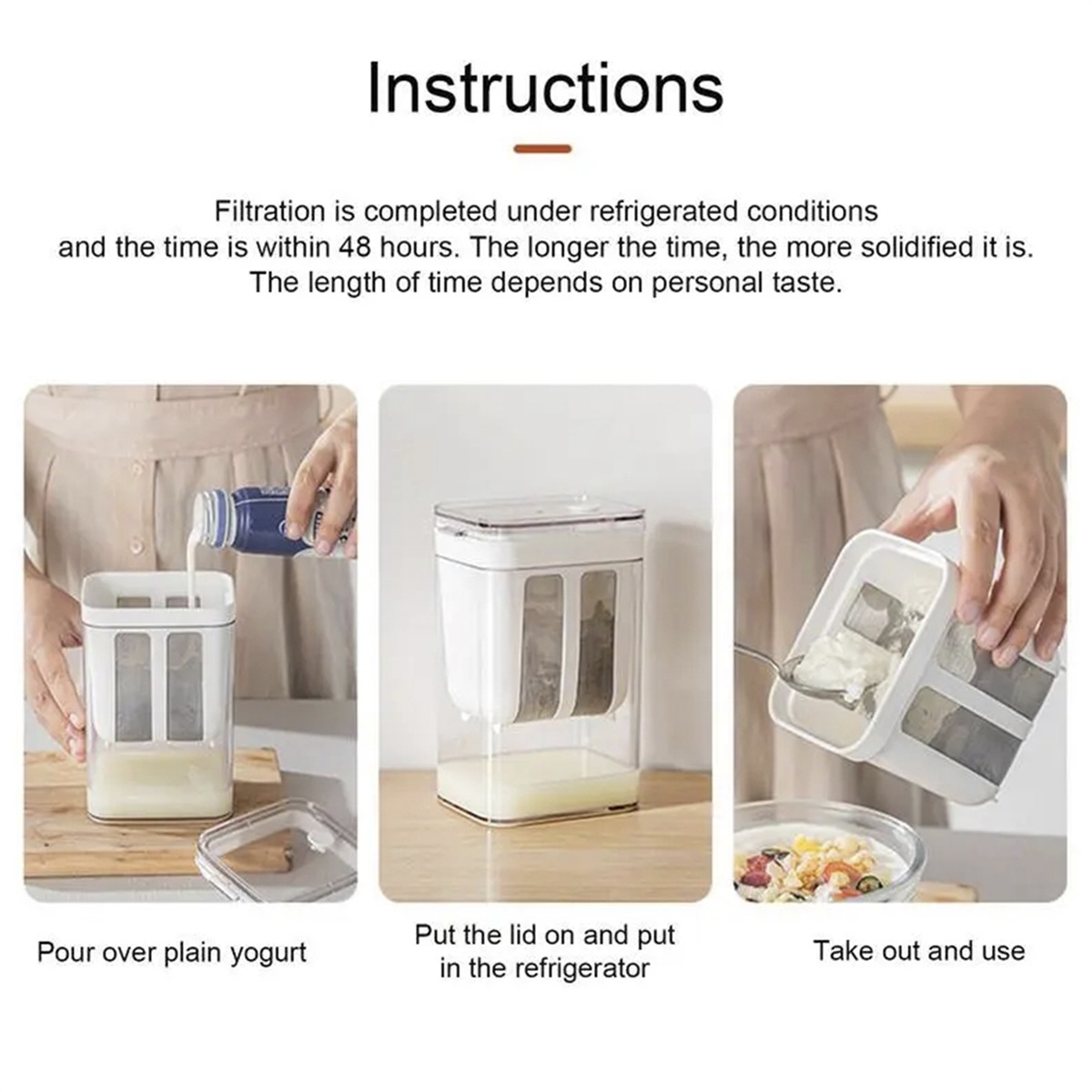 Filtr do jogurtu, sitko do żyw – Partition Screen Divider recenzja i cena